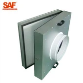 Utskiftbar HEPA-filterboks med rent rom